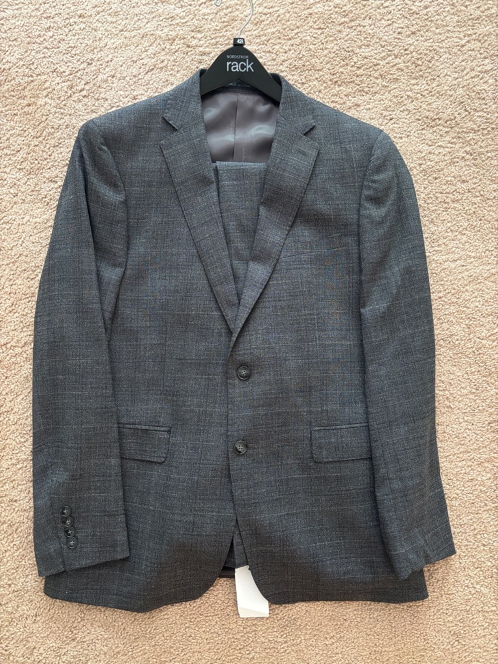 New Men’s Calvin Klein Suit